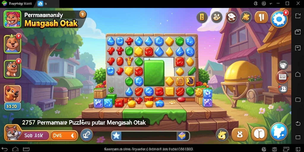 Tampilan gameplay <strong>2757</strong> menunjukkan tantangan Puzzle yang menarik.