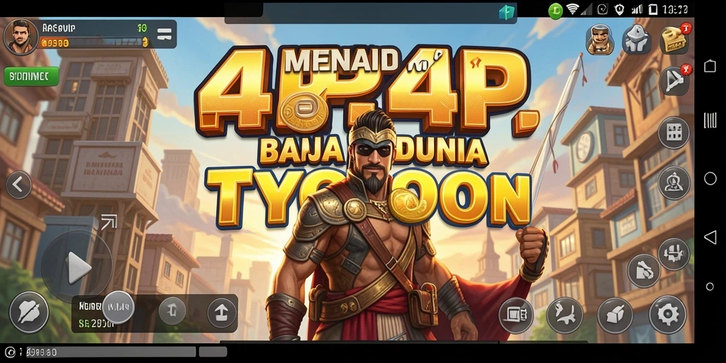 Screenshot menampilkan gameplay seru di dunia Tycoon.