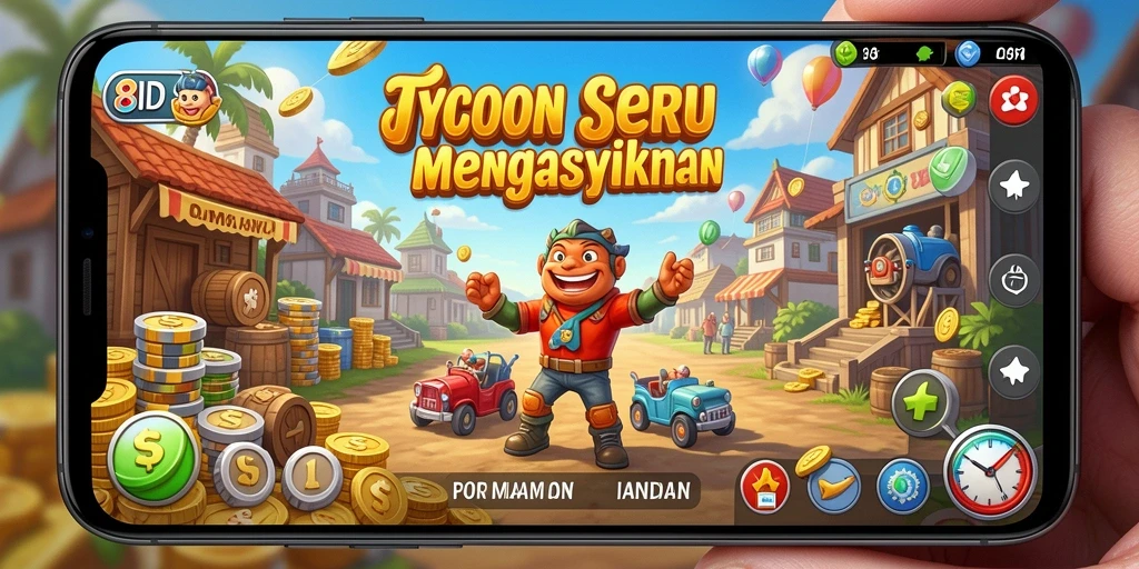 Menampilkan gameplay menawan dari 8ID dalam genre Tycoon.