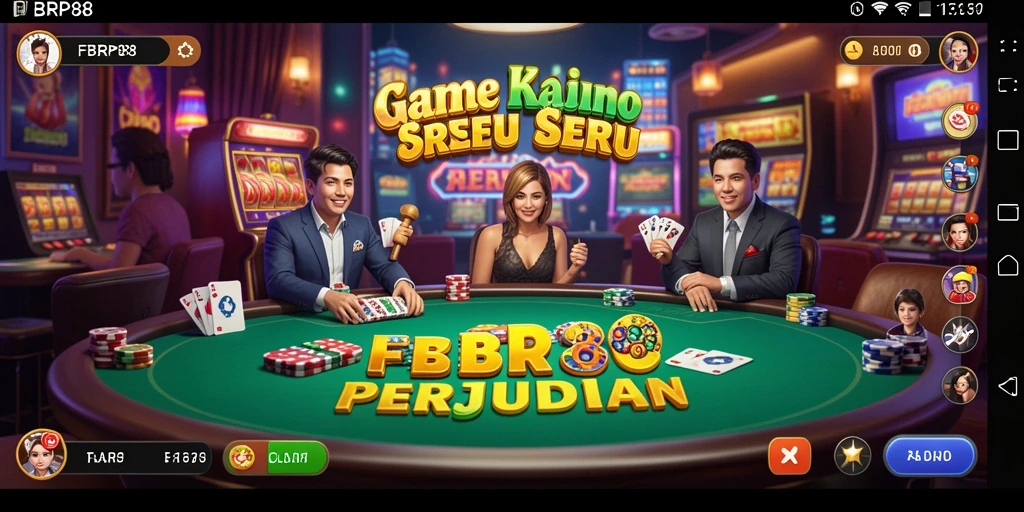 Menampilkan fitur menarik dan gameplay Kasino yang seru.
