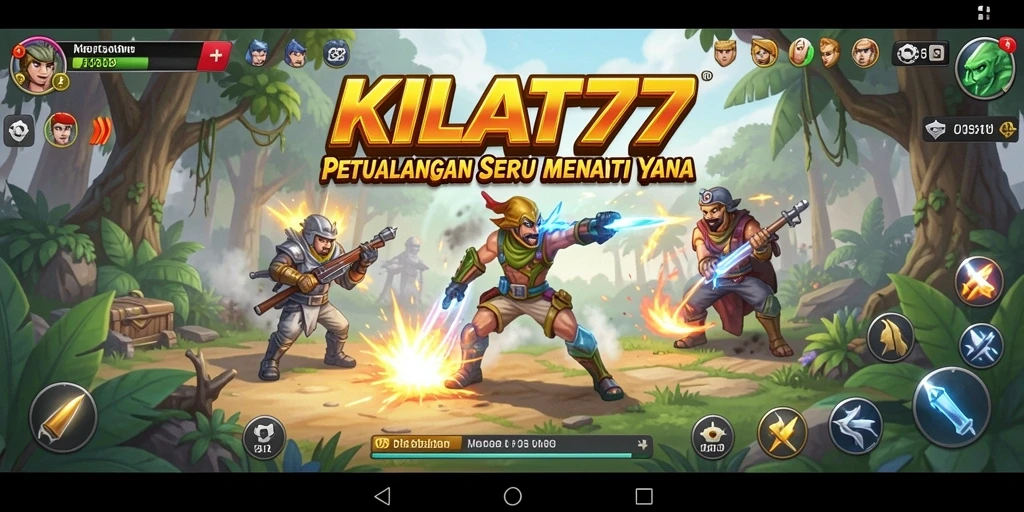 Tampilkan gameplay seru dan petualangan mendebarkan di KILAT77.