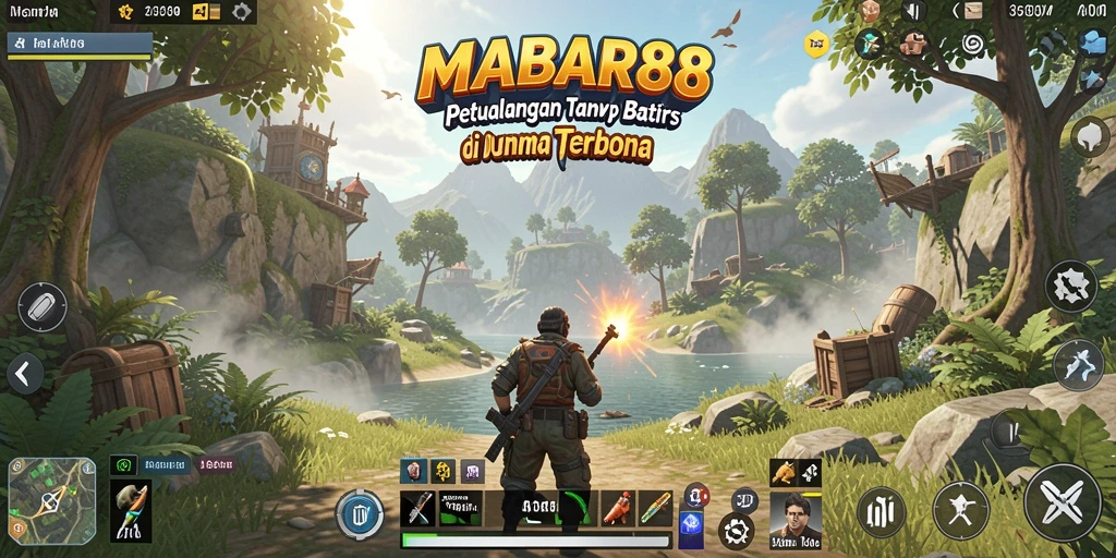 Gameplay MABAR88 menampilkan dunia terbuka yang luas dan interaktif.