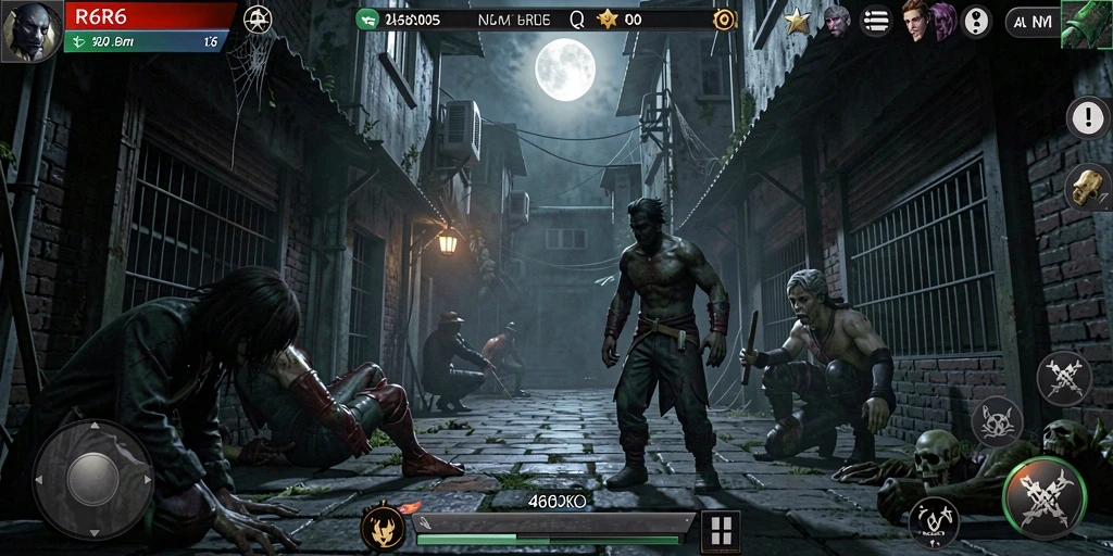 Tangkap momen menegangkan gameplay di R6R6 dengan suasana horror yang mencekam.