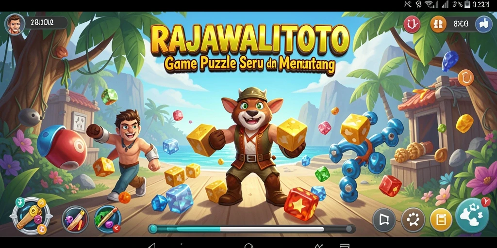 Tampilan gameplay RAJAWALITOTO yang menantang dan menarik.